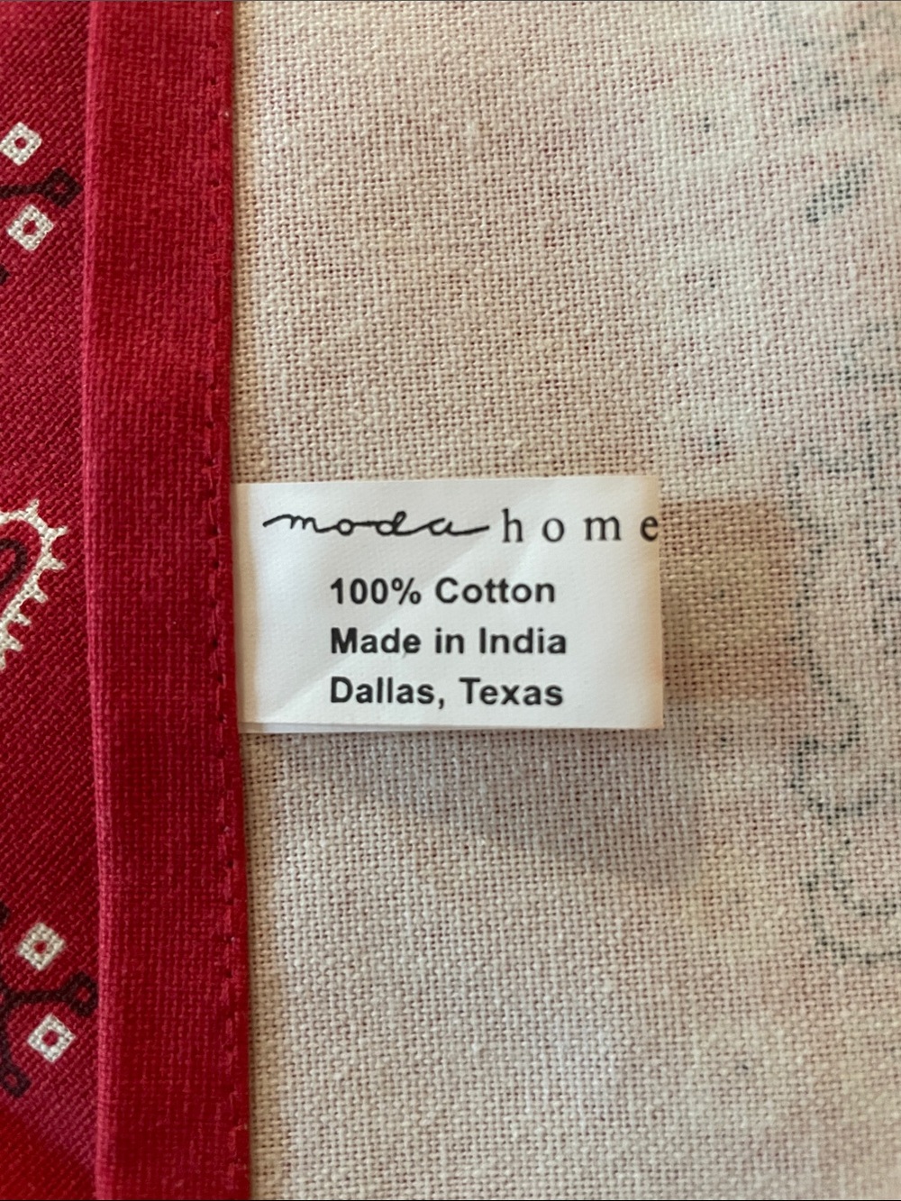Moda Western Print Kitchen Linens - Picture 11 of 12